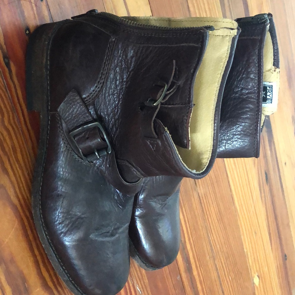 Frye boots. Worn one size 8.5 b